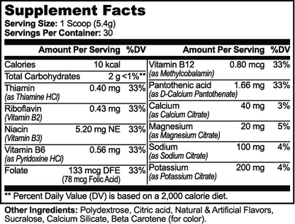 Passion Fruit Electrolyte Hydration Powder